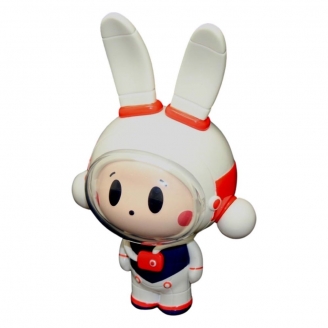 Tu Xingxing plastic toy ( Space Rabbit / To Star ) 